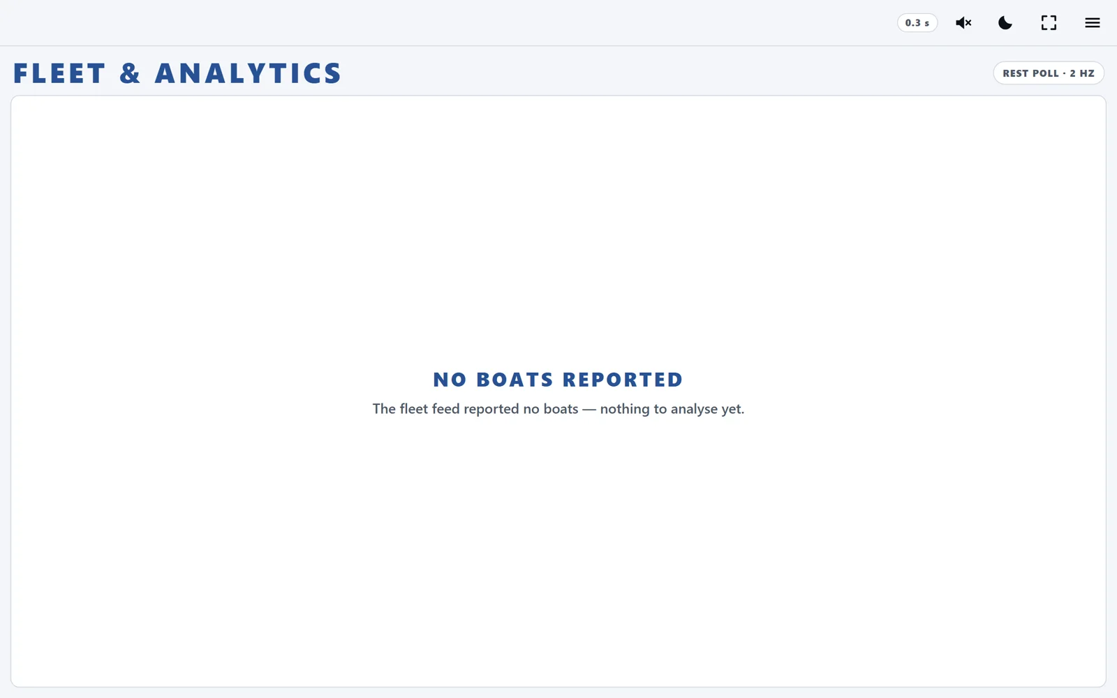 Fleet analytics