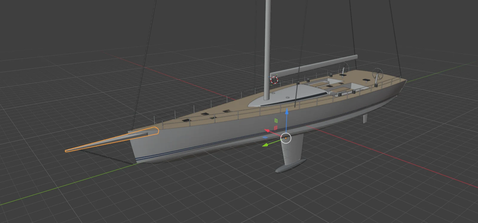 Any yacht, brought in
